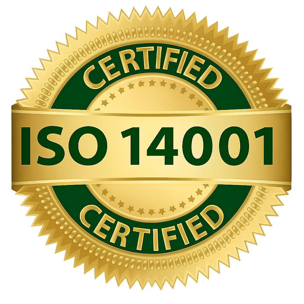 Selo da certificação ISO 14001
